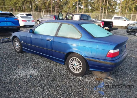 1998 BMW 328Is из США, поврежденный, VIN WBABG1329WET07165